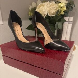 Tamara Mellon Black Nappa Siren Pumps 90mm Heels